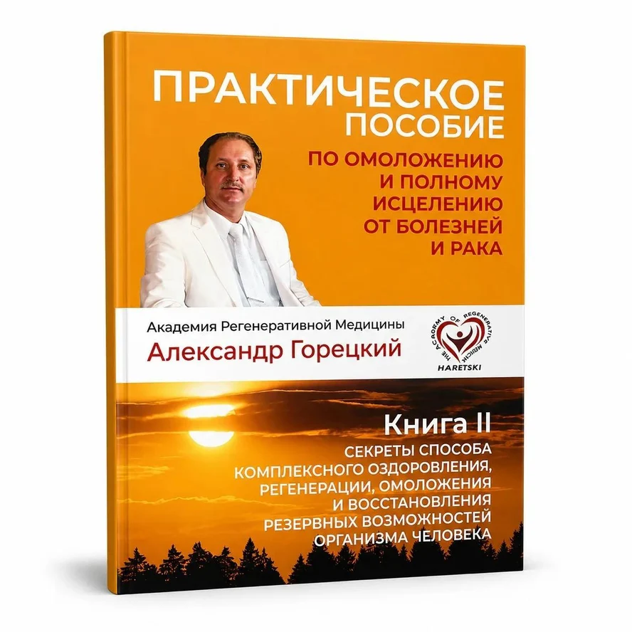 КНИГА II СЕКРЕТЫ СПОСОБА КОМПЛЕКСНОГО ОЗДОРОВЛЕНИЯ, РЕГЕНЕРАЦИИ, ОМОЛОЖЕНИЯ И ВОССТАНОВЛЕНИЯ РЕЗЕРВНЫХ ВОЗМОЖНОСТЕЙ ОРГАНИЗМА ЧЕЛОВЕКА
